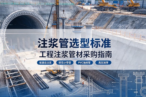 泉港注浆管选型标准