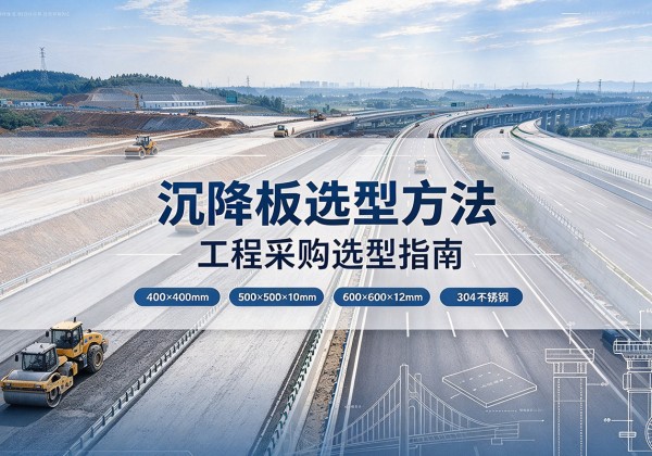 泉港沉降板选择方法